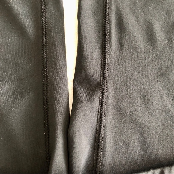 Champion Yoga Pants Medium Rise Black with Pink Trim size Medium - Picture 11 of 11